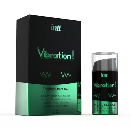 INTT Vibration! (Ganjah) - съедобный жидкий вибратор, 15 мл